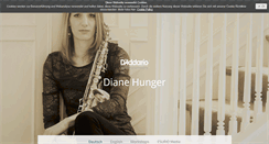 Desktop Screenshot of dianehunger.com
